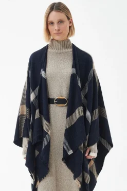 Womens Blair Windowpane Serape