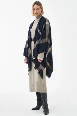 Womens Blair Windowpane Serape