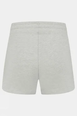Womens Blue Fleece Shorts