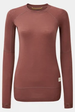 Womens Boulder 125 Crew Base Layer Top