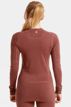 Womens Boulder 125 Crew Base Layer Top