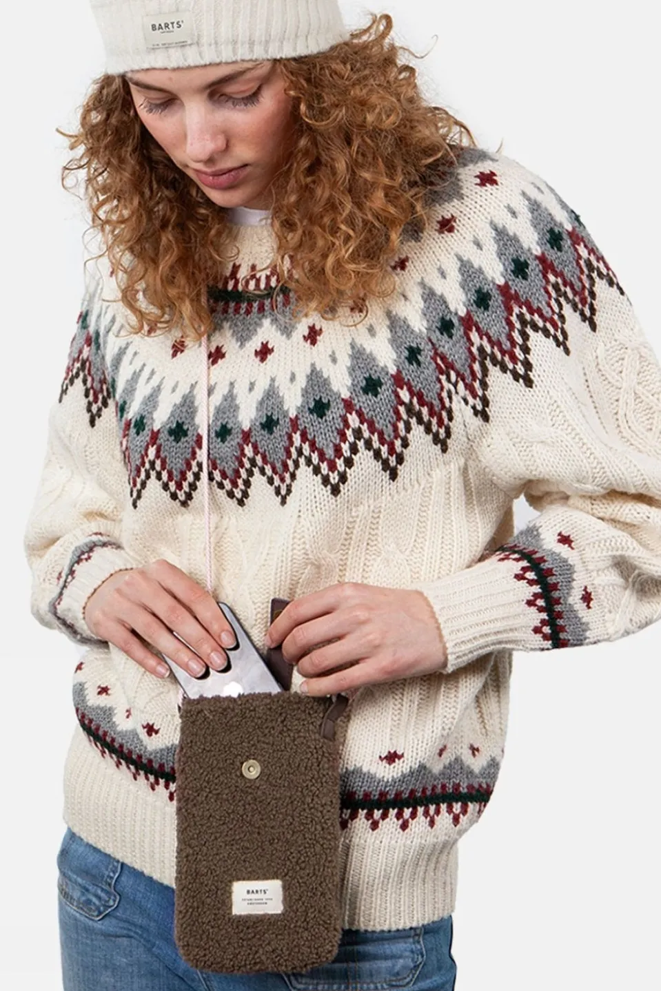 Womens Bugbane Phone Crossbody Bag