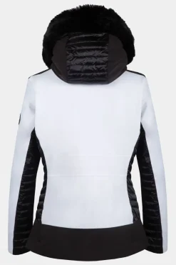 Womens Camille Faux Fur Ski Jacket