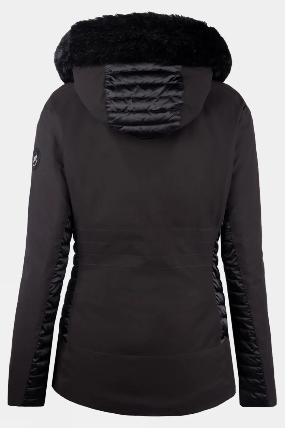 Womens Camille Faux Fur Ski Jacket