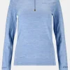 Womens Canna V2 Midlayer Zip Top