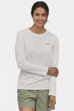 Womens Cap Cool Long Sleeve Daily Graphic T-Shirt