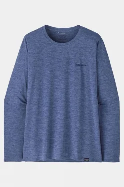 Womens Cap Cool Long Sleeve Daily Graphic T-Shirt