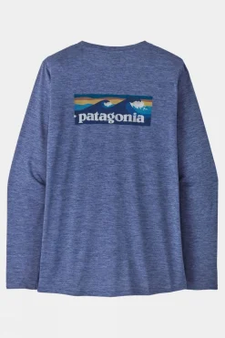 Womens Cap Cool Long Sleeve Daily Graphic T-Shirt