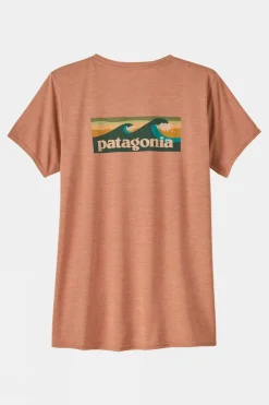 Womens Capilene Cool Daily Waters Graphic T-Shirt