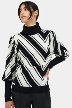 Womens Chevron Sweater