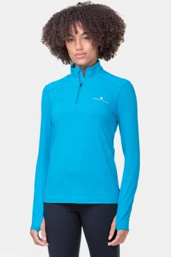 Womens Core Thermal Half Zip Long Sleeve Top