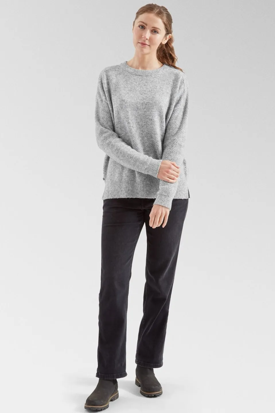 Womens Cove Recycled Knitted Jumper Sweatshirt