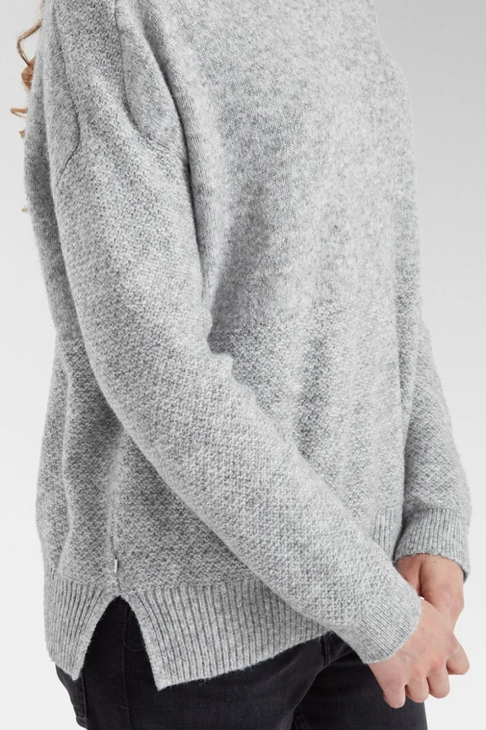 Womens Cove Recycled Knitted Jumper Sweatshirt