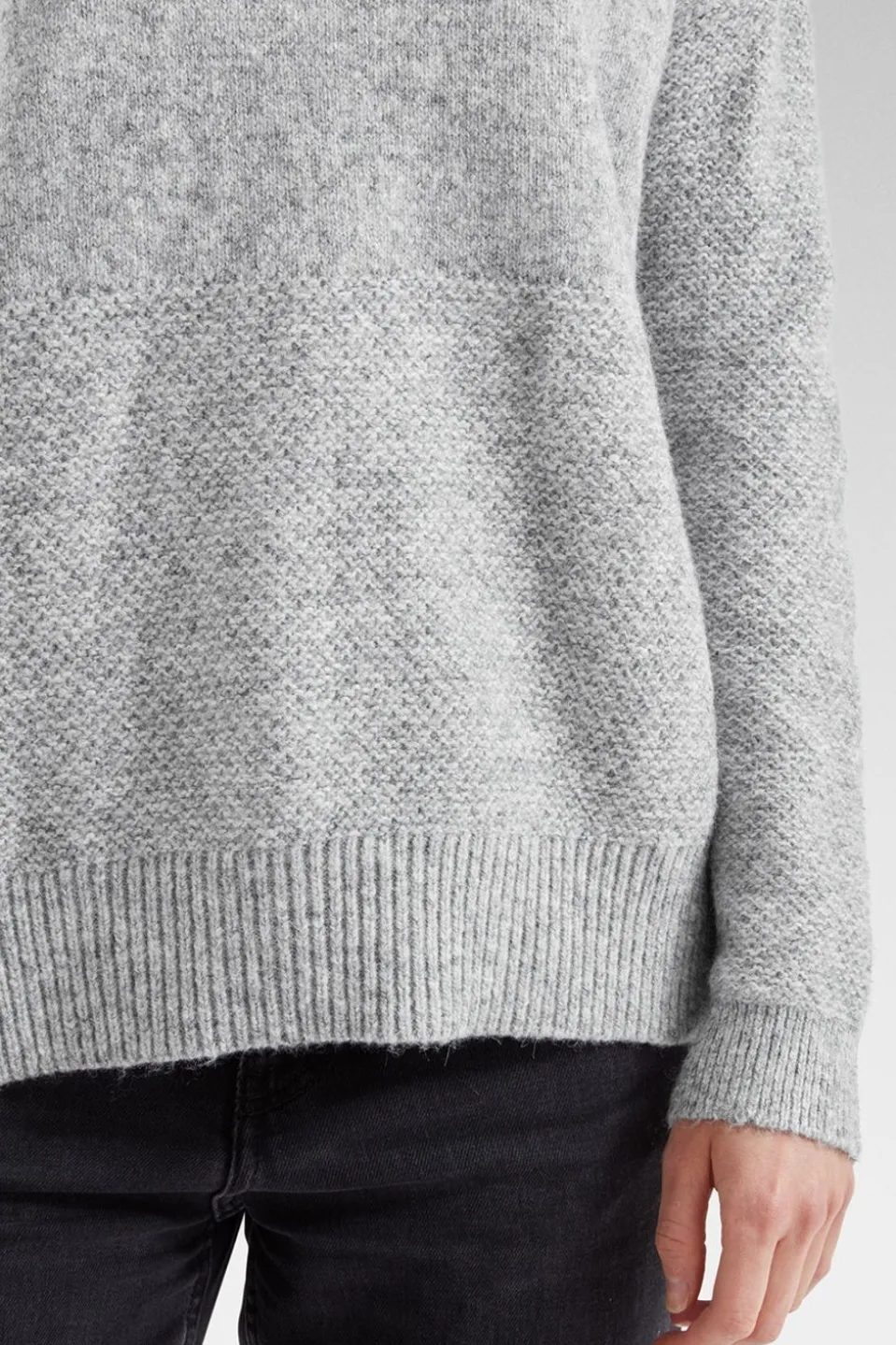 Womens Cove Recycled Knitted Jumper Sweatshirt