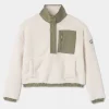 Womens Cozy Sherpa Popover Fleece