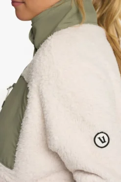 Womens Cozy Sherpa Popover Fleece