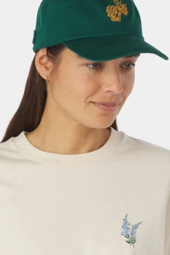 Womens Cropped Mini Embroidery T-Shirt