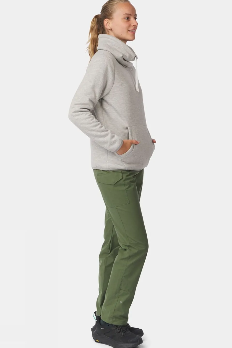 Womens Currie Cotton Hoodie