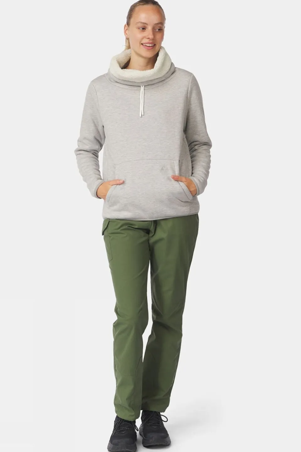 Womens Currie Cotton Hoodie