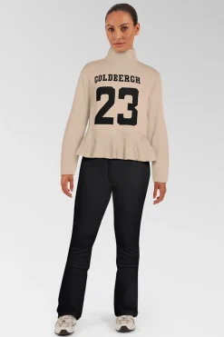 Womens Dangle Knit Sweater