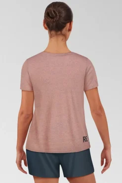 Womens Denimcel Melange Tee