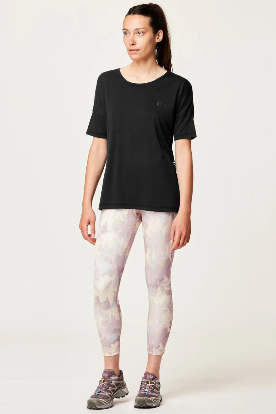 Womens Desiduous 7/8 Printed Tech Leggings