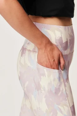 Womens Desiduous 7/8 Printed Tech Leggings