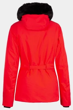 Womens Edith Faux Fur Ski Jacket