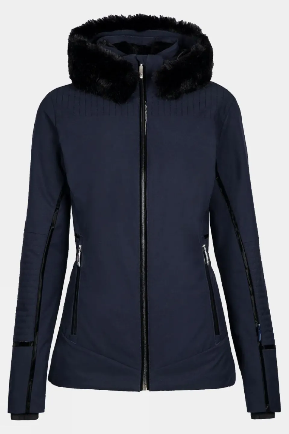 Womens Elise Faux Fur Ski Jacket