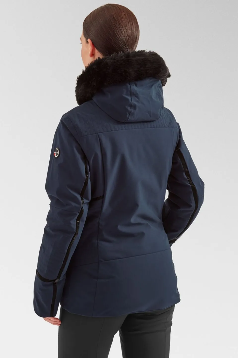 Womens Elise Faux Fur Ski Jacket