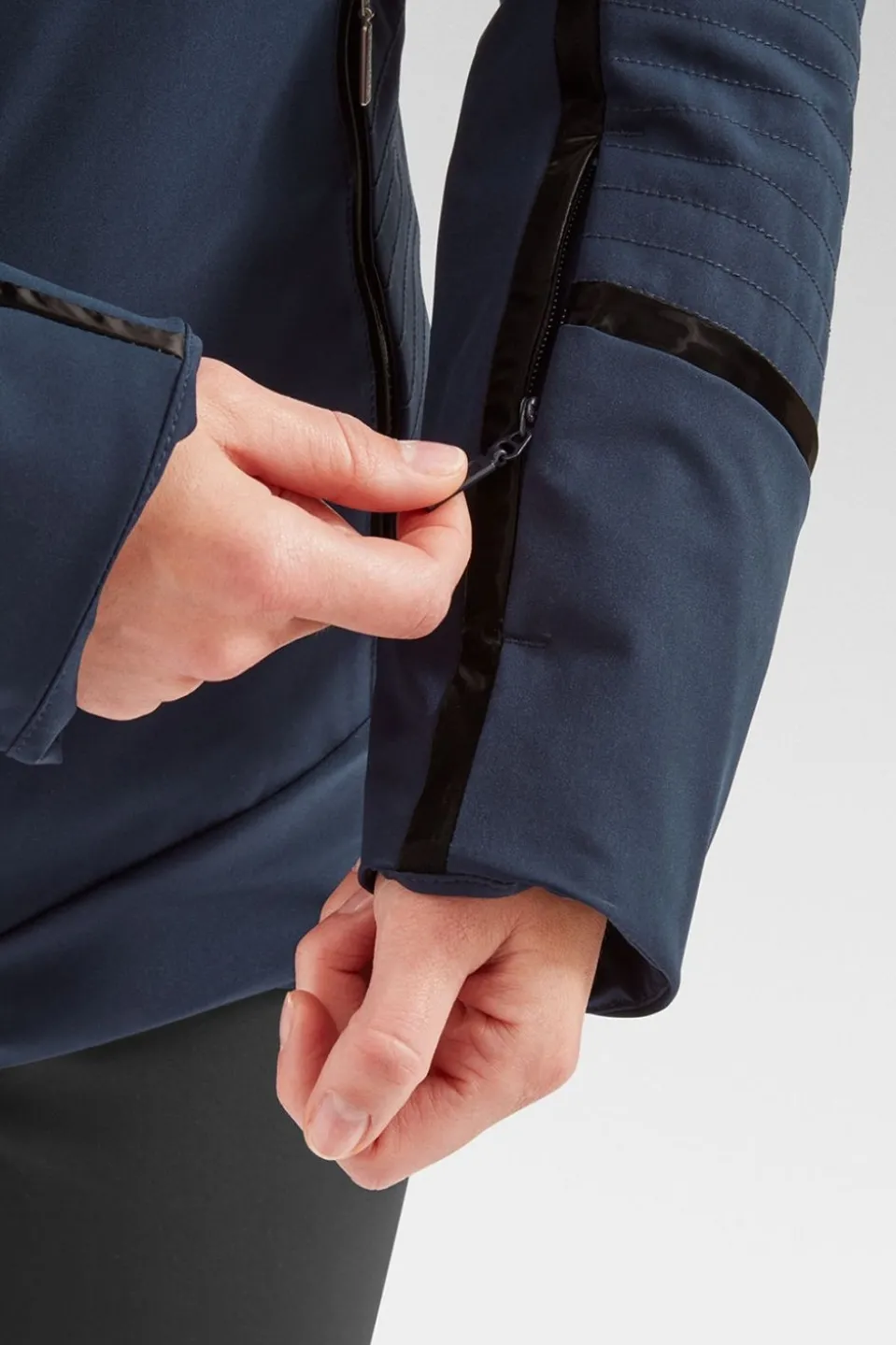 Womens Elise Faux Fur Ski Jacket