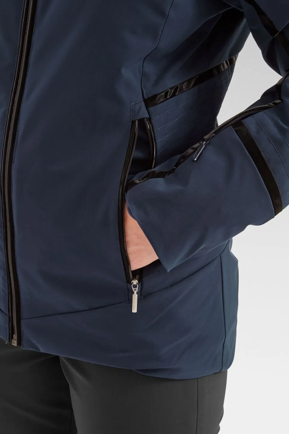 Womens Elise Faux Fur Ski Jacket