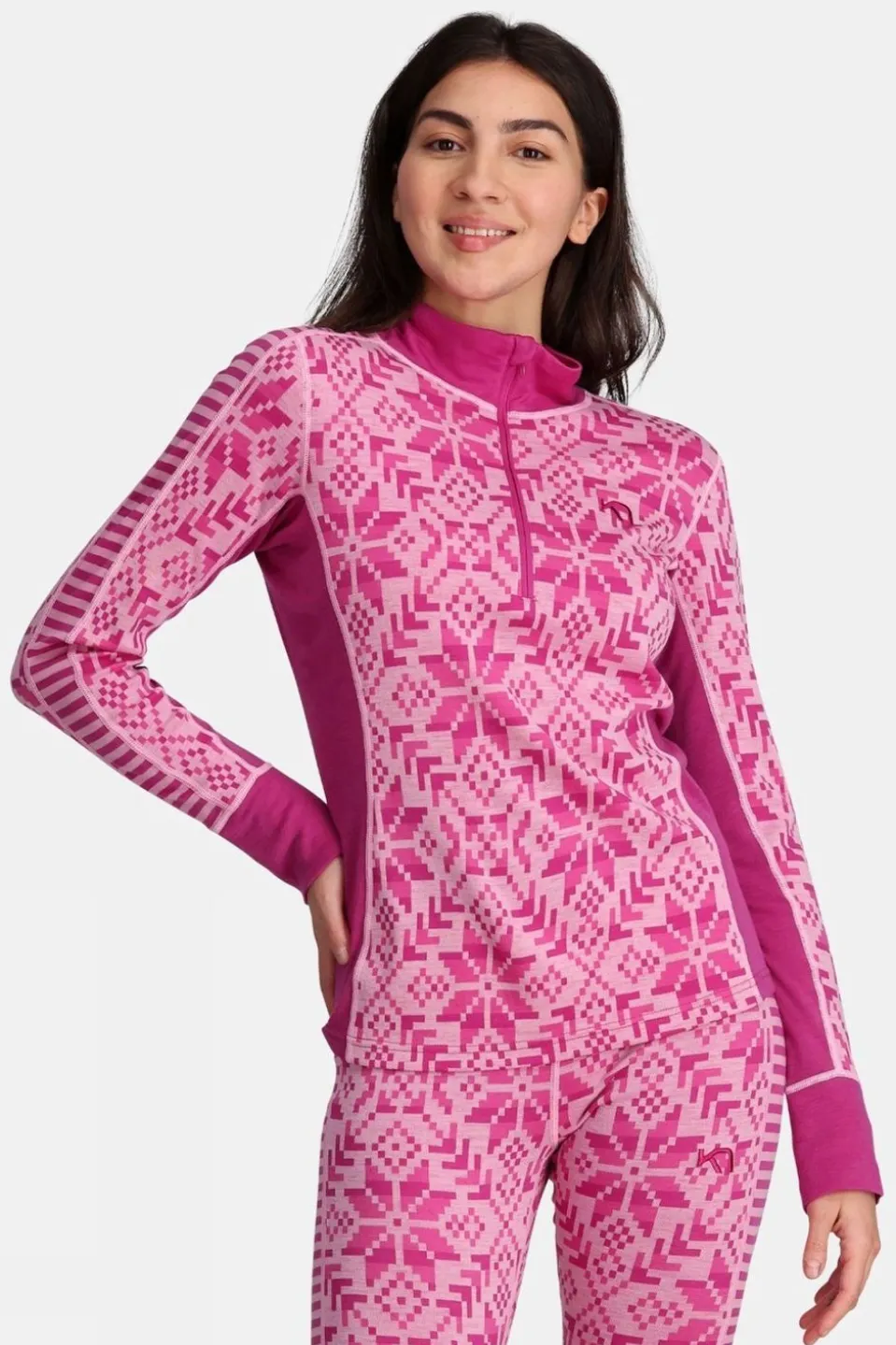 Womens Else Half Zip Baselayer