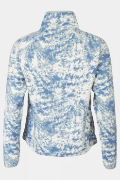 Womens Estate Printed Half Zip Fleece