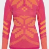 Womens Faith Half Zip Base Layer Top