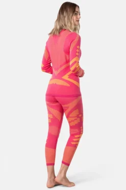 Womens Faith Half Zip Base Layer Top