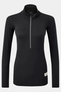 Womens Flatiron 185 Quarter Zip Base Layer Top