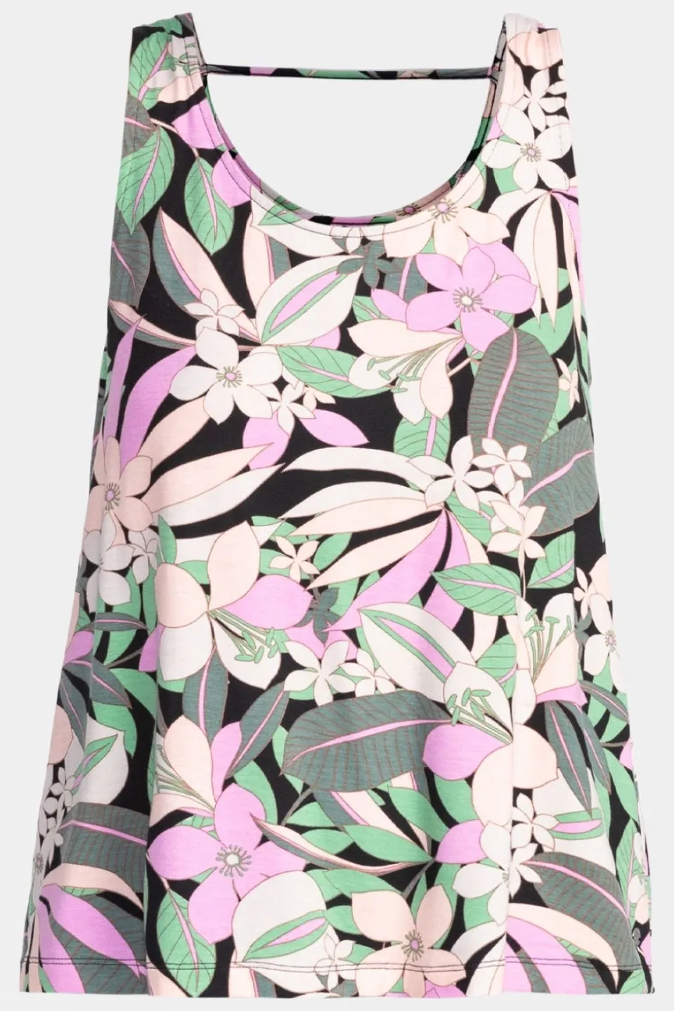 Womens Flowing Printed Vest Top