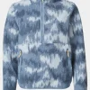 Womens Flynn Printed Half Zip Fleece