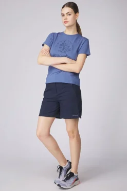 Womens Forest Softshell Shorts