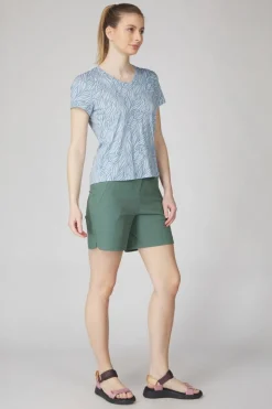 Womens Forest Softshell Shorts