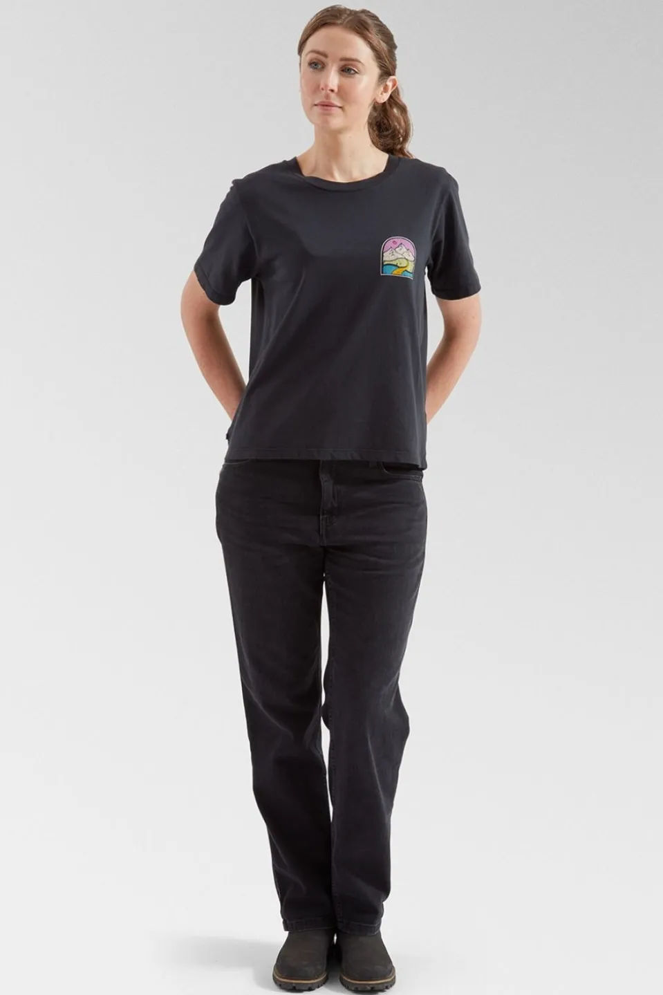 Womens Friday Collective Recycled Cotton T-Shirt