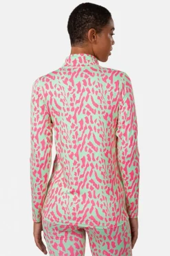 Womens Fryd Half Zip Base Layer Top