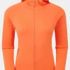 Womens Fury Lite Hooded Fleece Jacket