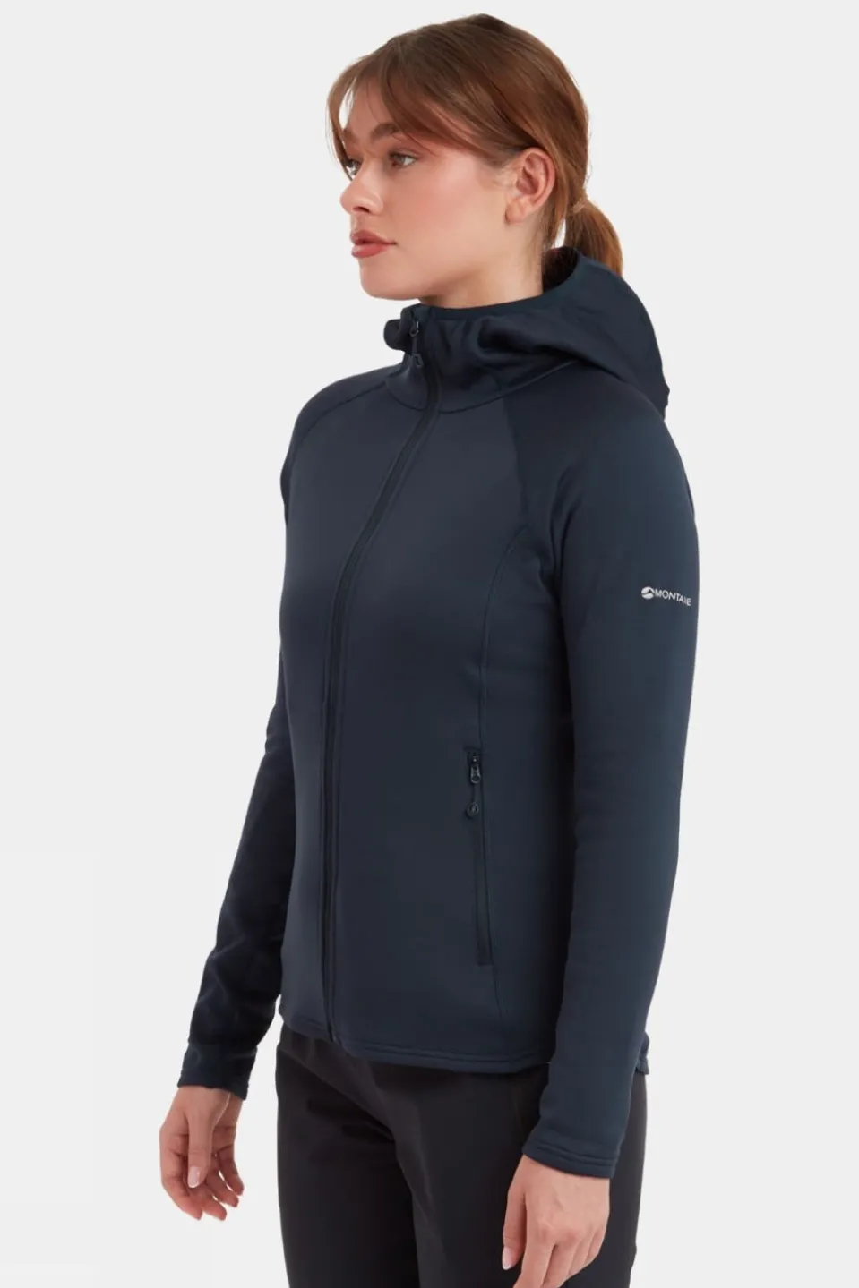 Womens Fury Lite Hooded Fleece Jacket