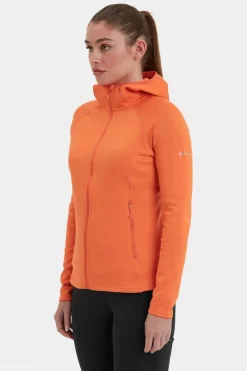 Womens Fury Lite Hooded Fleece Jacket