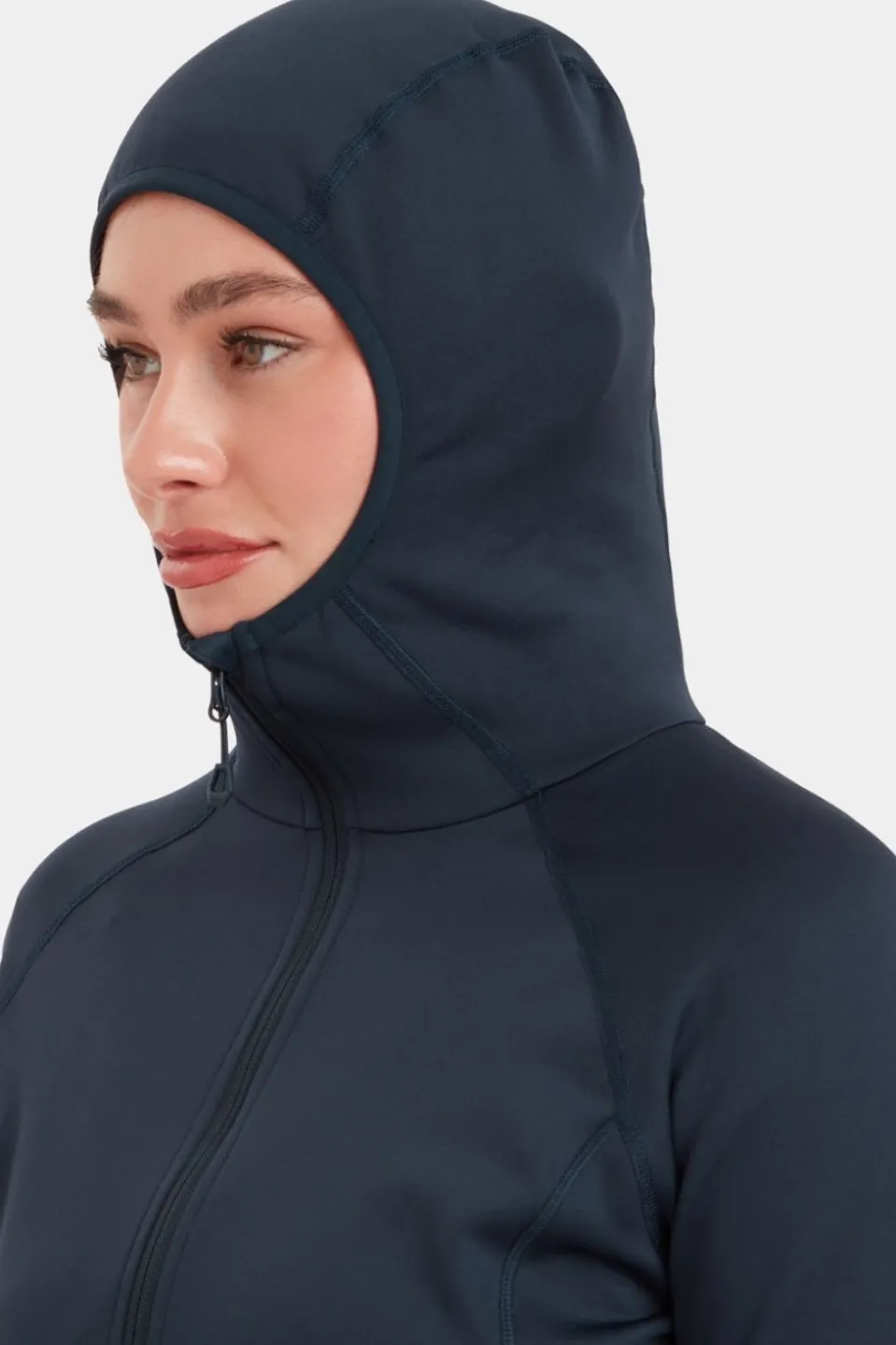 Womens Fury Lite Hooded Fleece Jacket