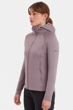 Womens Fury Lite Hooded Fleece Jacket