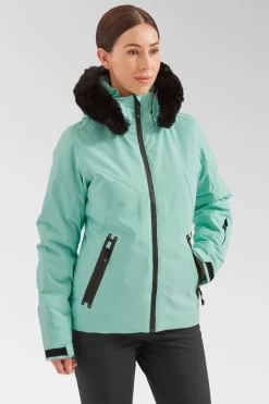 Womens Geod Faux Fur Jacket