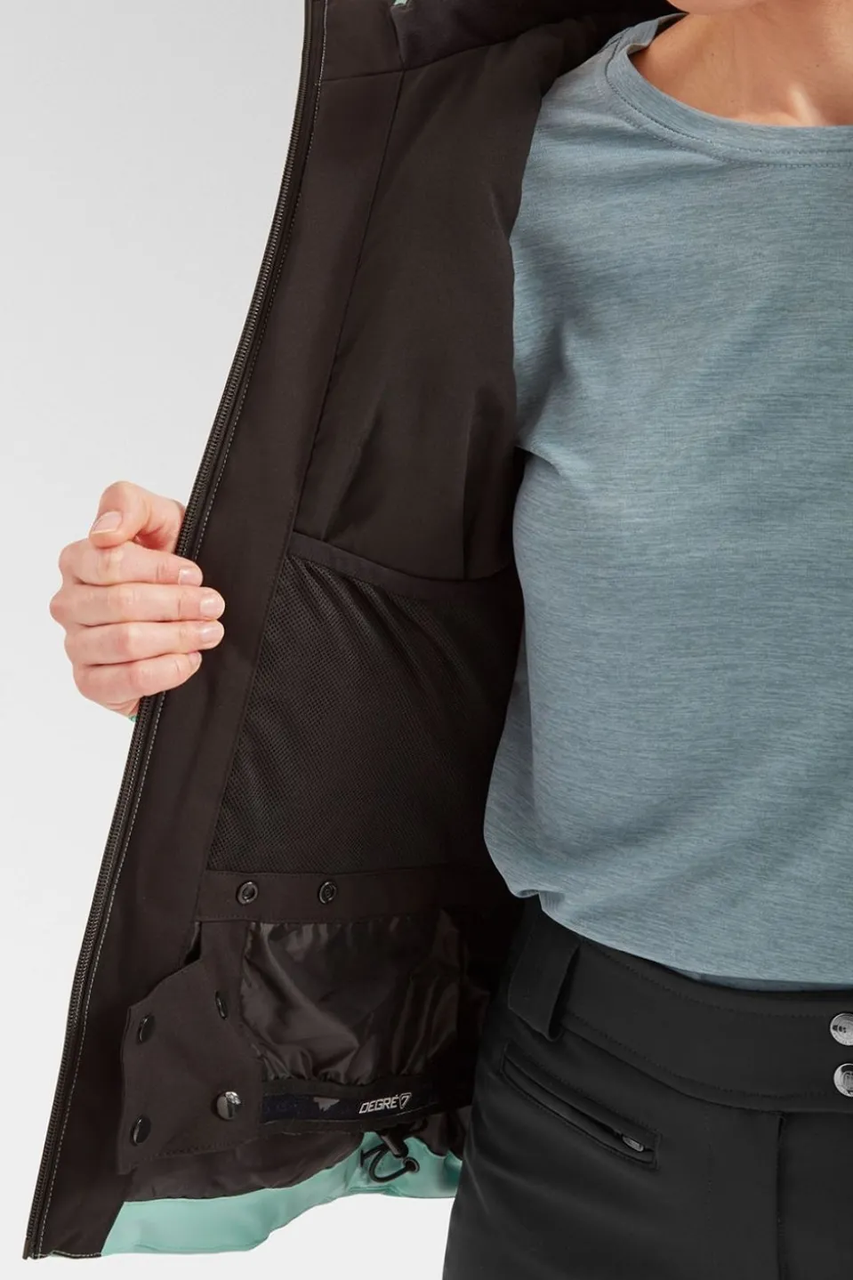 Womens Geod Faux Fur Jacket